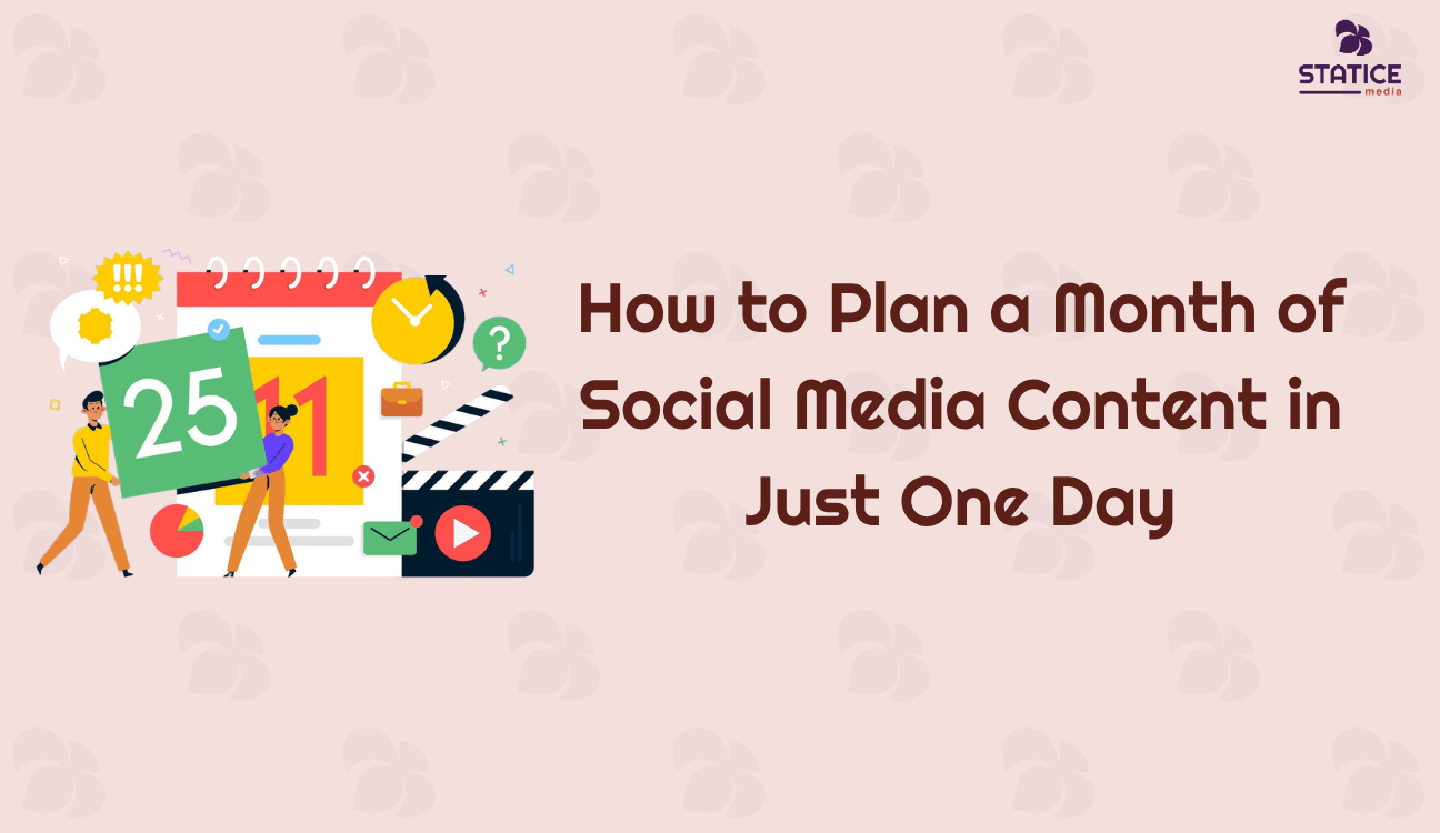 How to Plan a Month of Social Media Content in Just One Day
